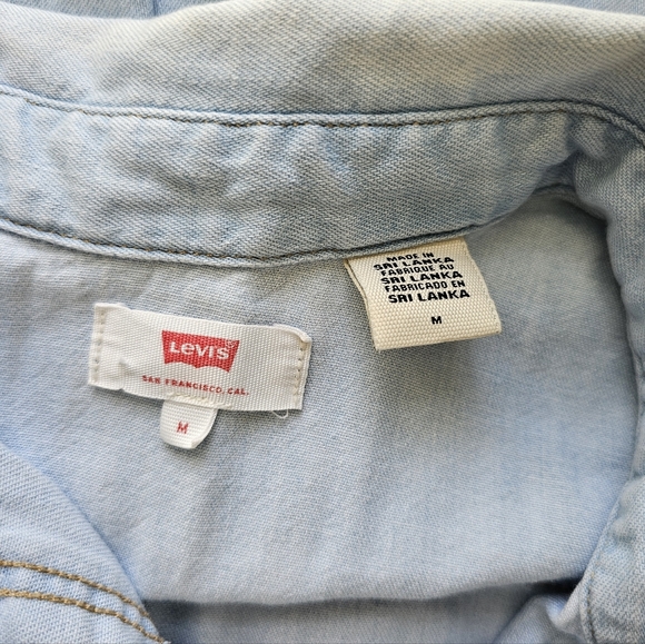 Levi's Button Down Denim Dress - Picture 6 of 7